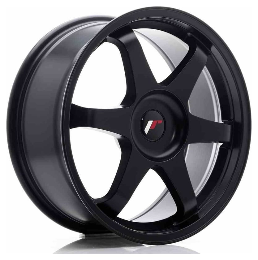 JR Wheels JR3 18x8 ET35-45 BLANK Matt Black