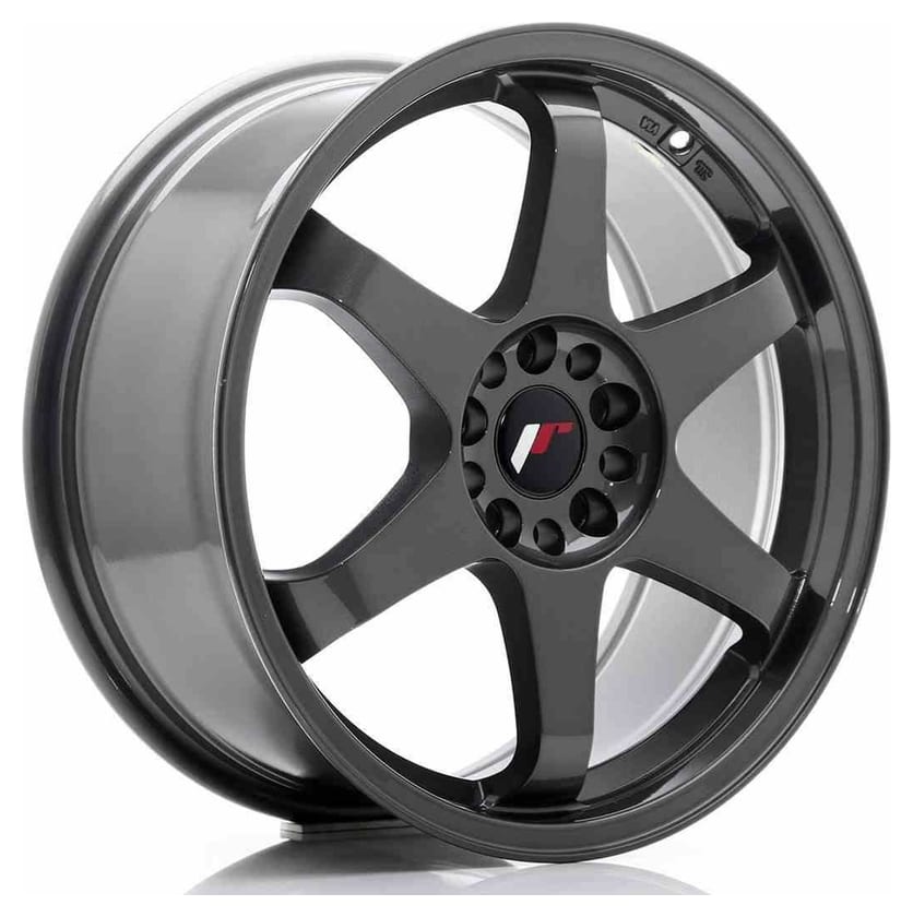 JR Wheels JR3 18x8 ET40 5x112/114 Gun Metal
