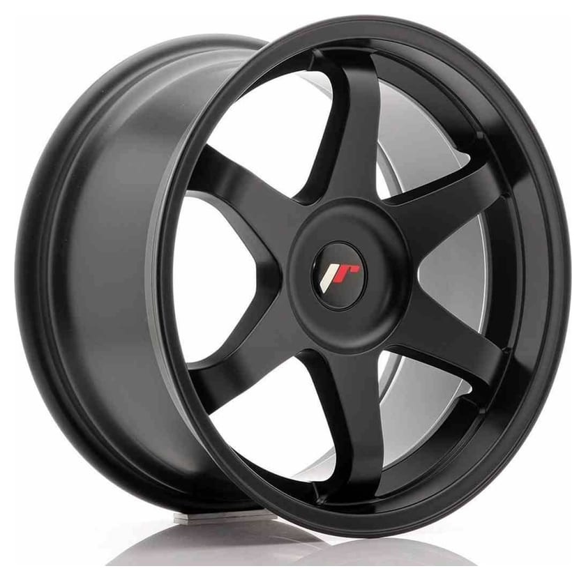 JR Wheels JR3 18x9 ET35-40 BLANK Matt Black