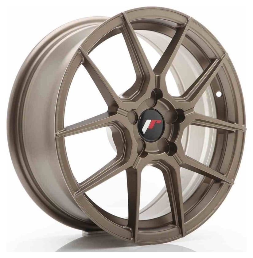 JR Wheels JR30 17x7 ET20-40 5H BLANK Matt Bronze