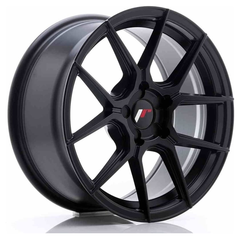 JR Wheels JR30 17x8 ET20-40 5H BLANK Matt Black