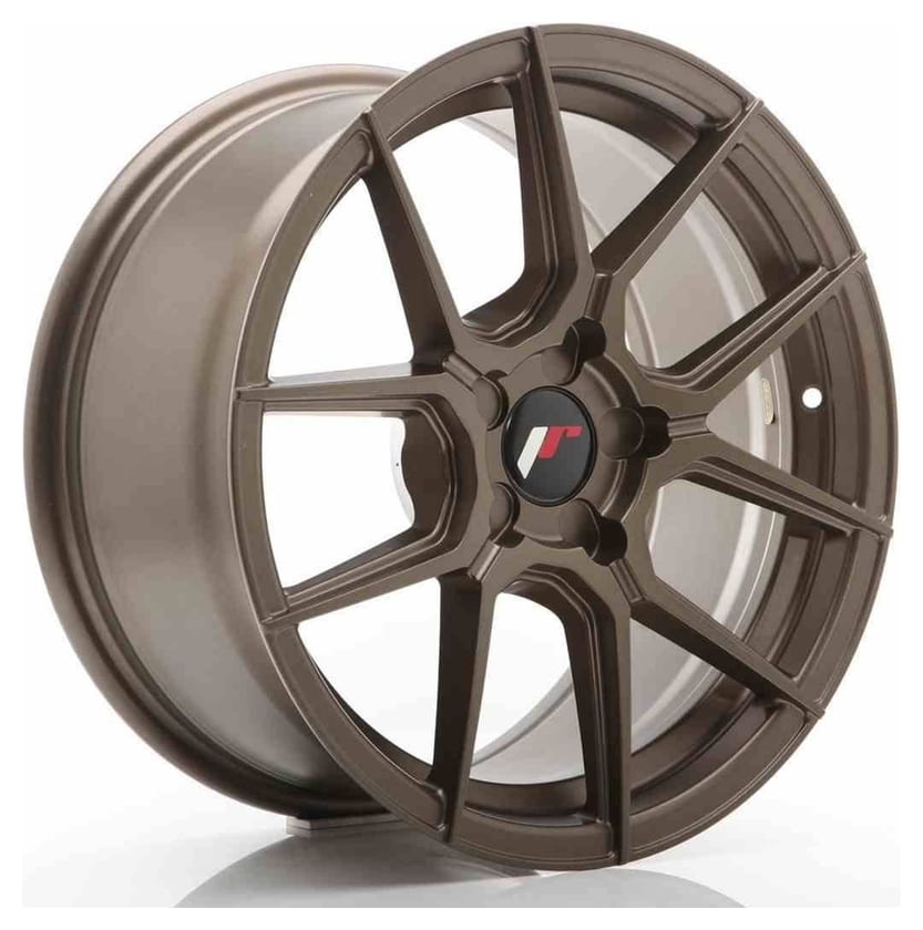 JR Wheels JR30 17x8 ET20-40 5H BLANK Matt Bronze