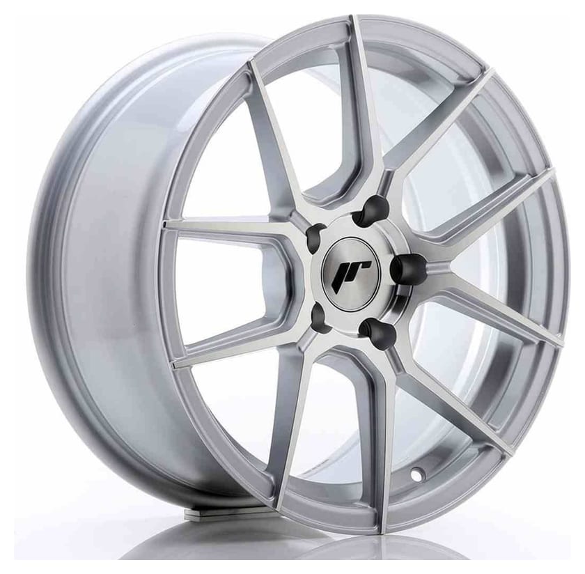 JR Wheels JR30 17x8 ET35 5x120 Silver Machined Face
