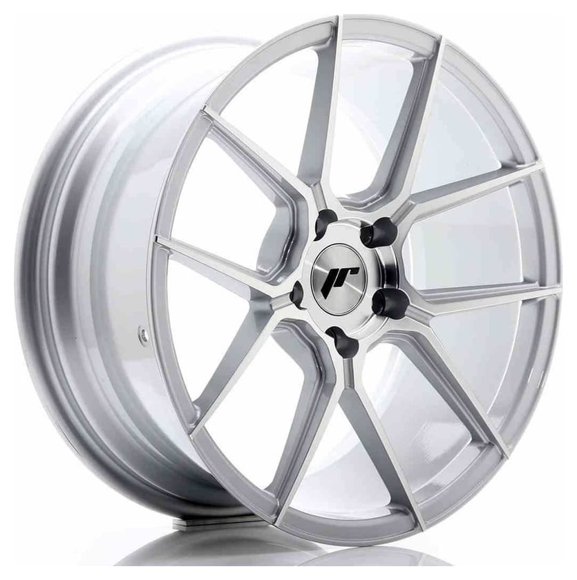JR Wheels JR30 18x8,5 ET35 5x120 Silver Machined Face