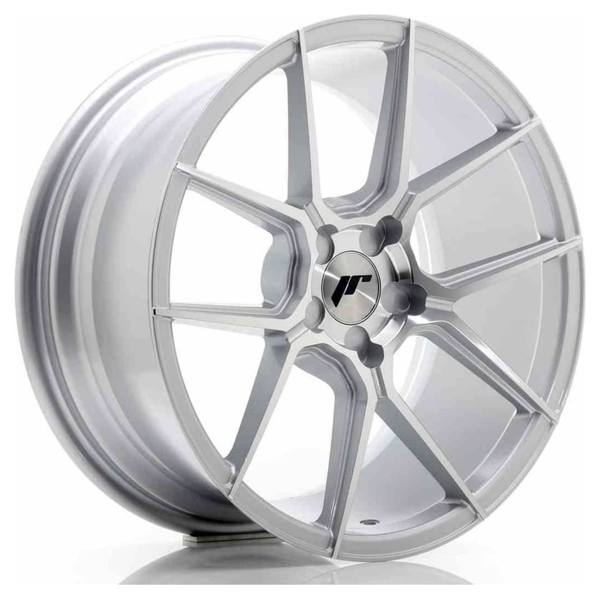 JR Wheels JR30 18x8,5 ET40 5H BLANK Silver Machined Face