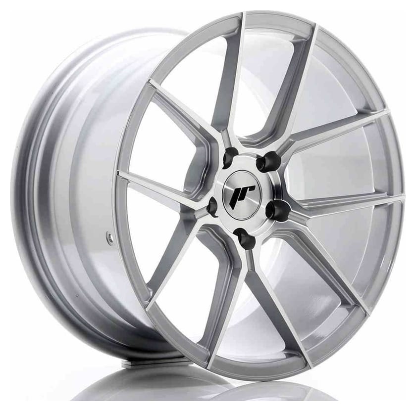 JR Wheels JR30 18x9,5 ET35 5x120 Silver Machined Face