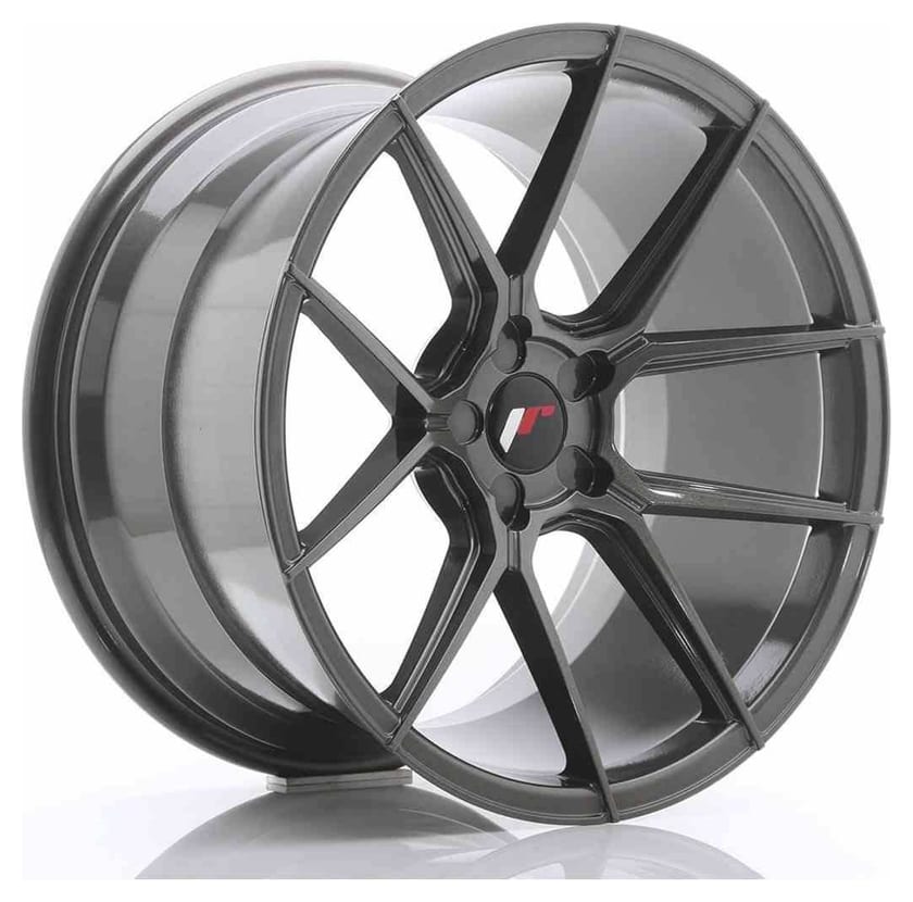 JR Wheels JR30 19x11 ET15-40 5H Blank Hyper Gray