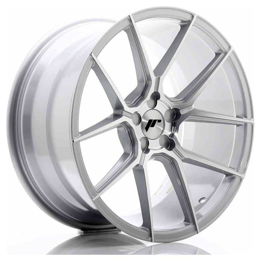 JR Wheels JR30 19x9,5 ET35-40 5H BLANK Silver Machined Face