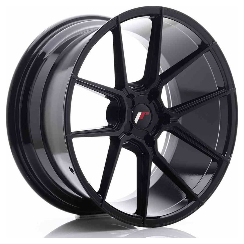 JR Wheels JR30 20x10 ET20-40 5H BLANK Glossy Black