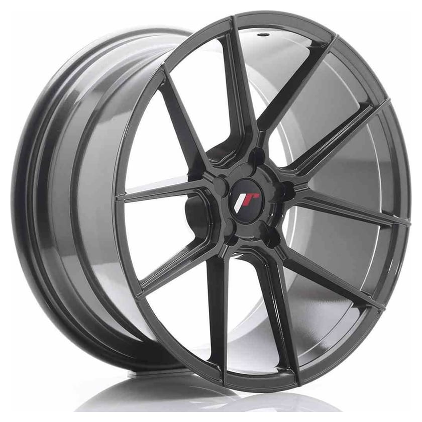 JR Wheels JR30 20x10 ET20-40 5H Blank Hyper Gray