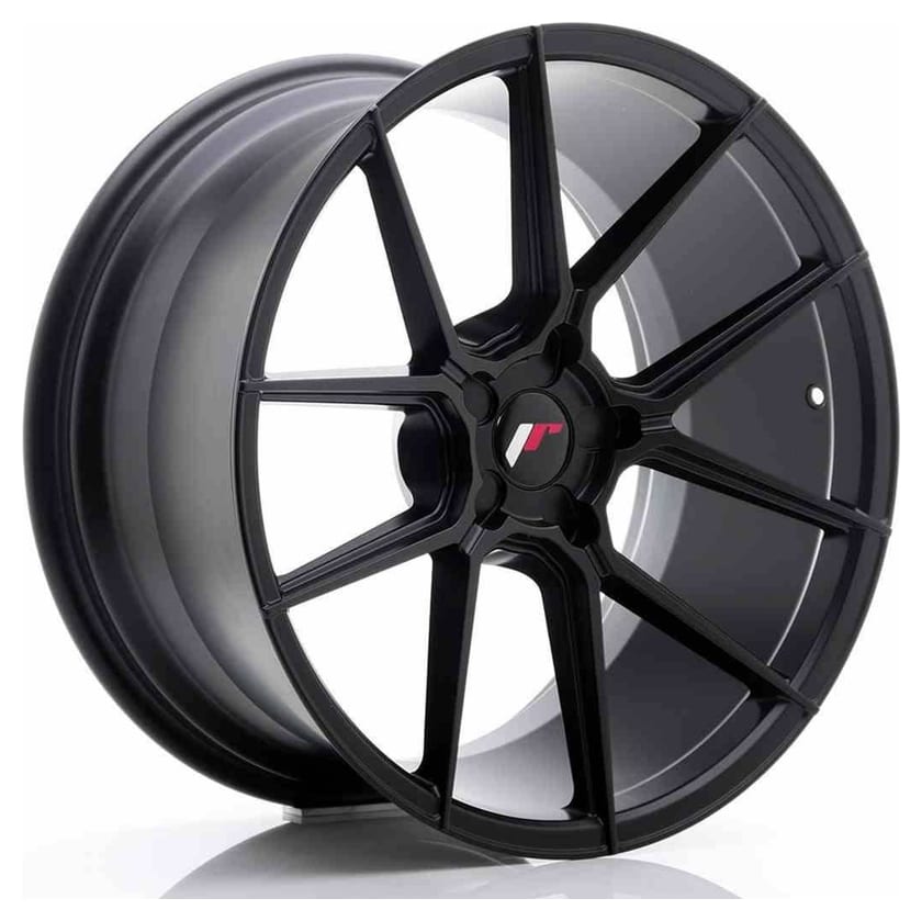 JR Wheels JR30 20x10 ET20-40 5H BLANK Matt Black