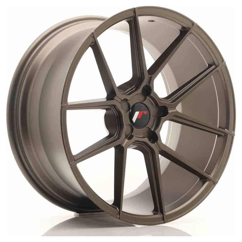 JR Wheels JR30 20x10 ET20-40 5H BLANK Matt Bronze