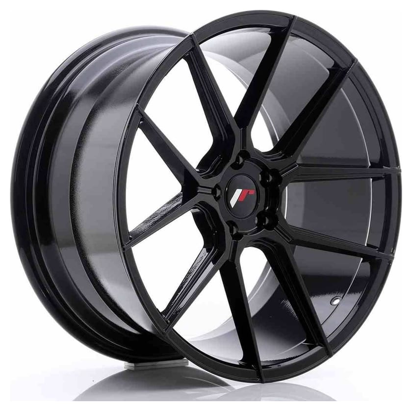 JR Wheels JR30 20x10 ET40 5x112 Glossy Black