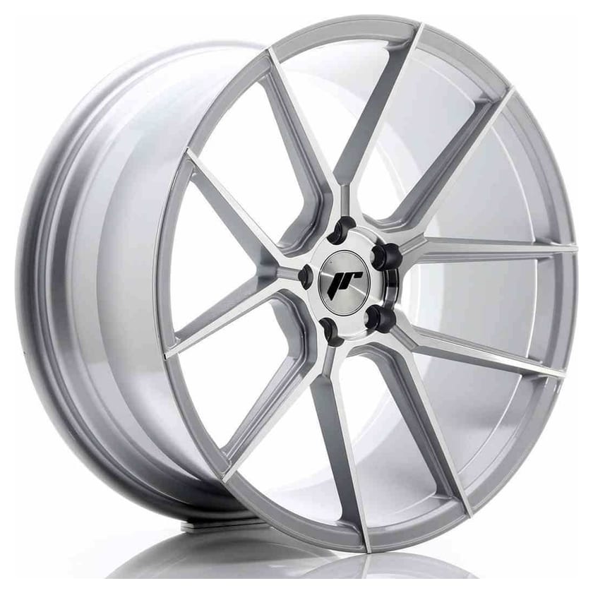 JR Wheels JR30 20x10 ET40 5x112 Silver Machined Face