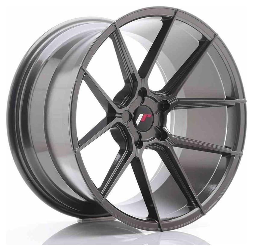 JR Wheels JR30 20x11 ET20-30 5H BLANK Hyper Gray