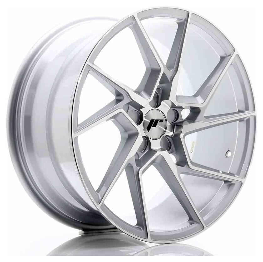 JR Wheels JR33 19x9,5 ET20-45 5H BLANK Silver Machined Face