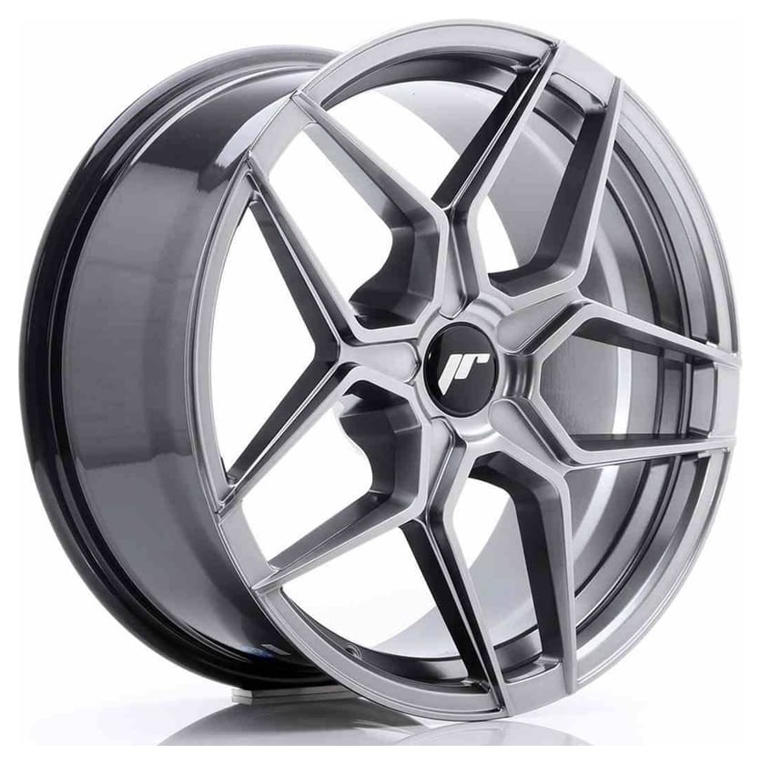 JR Wheels JR34 18x8 ET20-42 5H BLANK Hyper Black