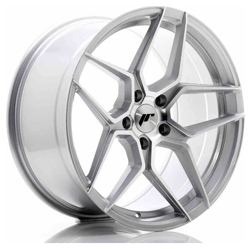 JR Wheels JR34 19x9,5 ET35 5x120 Silver Machined Face
