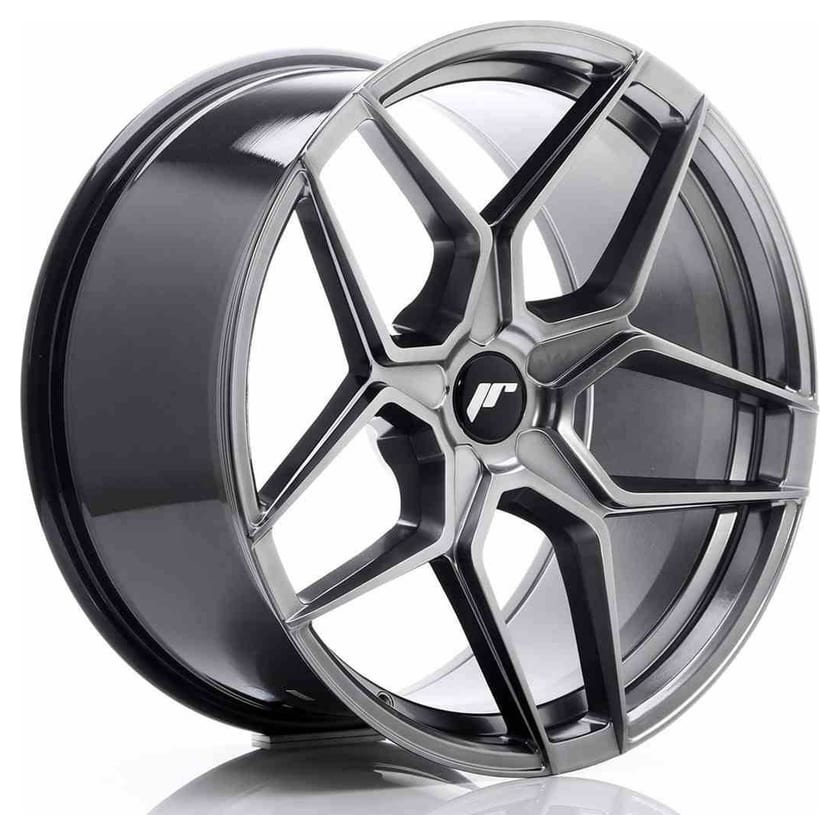 JR Wheels JR34 20x10 ET20-40 5H BLANK Hyper Black