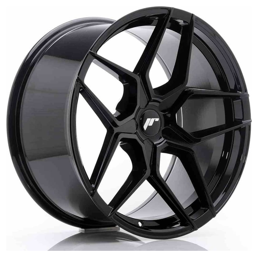 JR Wheels JR34 20x10 ET40 5H BLANK Gloss Black