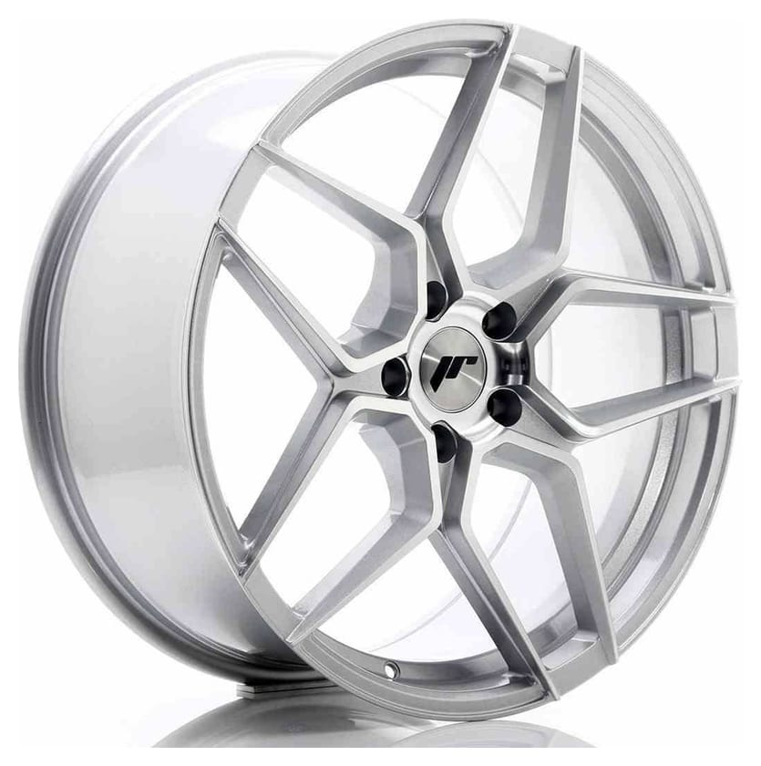 JR Wheels JR34 20x9 ET35 5x120 Silver Machined Face