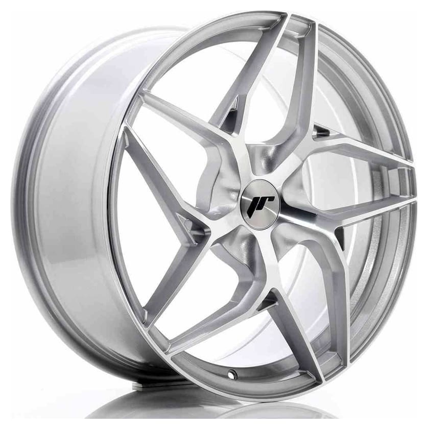 JR Wheels JR35 19x8,5 ET20-45 5H BLANK Silver Machined Face