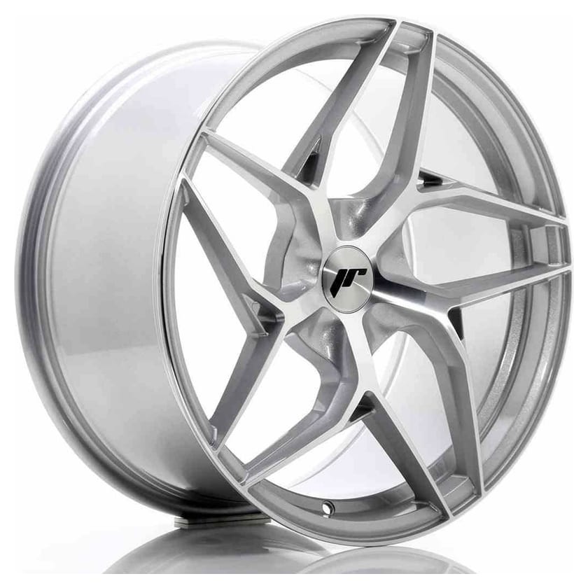 JR Wheels JR35 19x9,5 ET35-45 5H BLANK Silver Machined Face