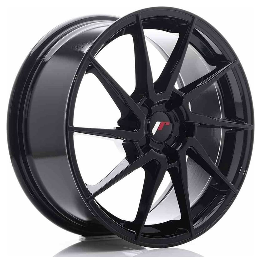 JR Wheels JR36 18x8 ET20-52 5H BLANK Gloss Black