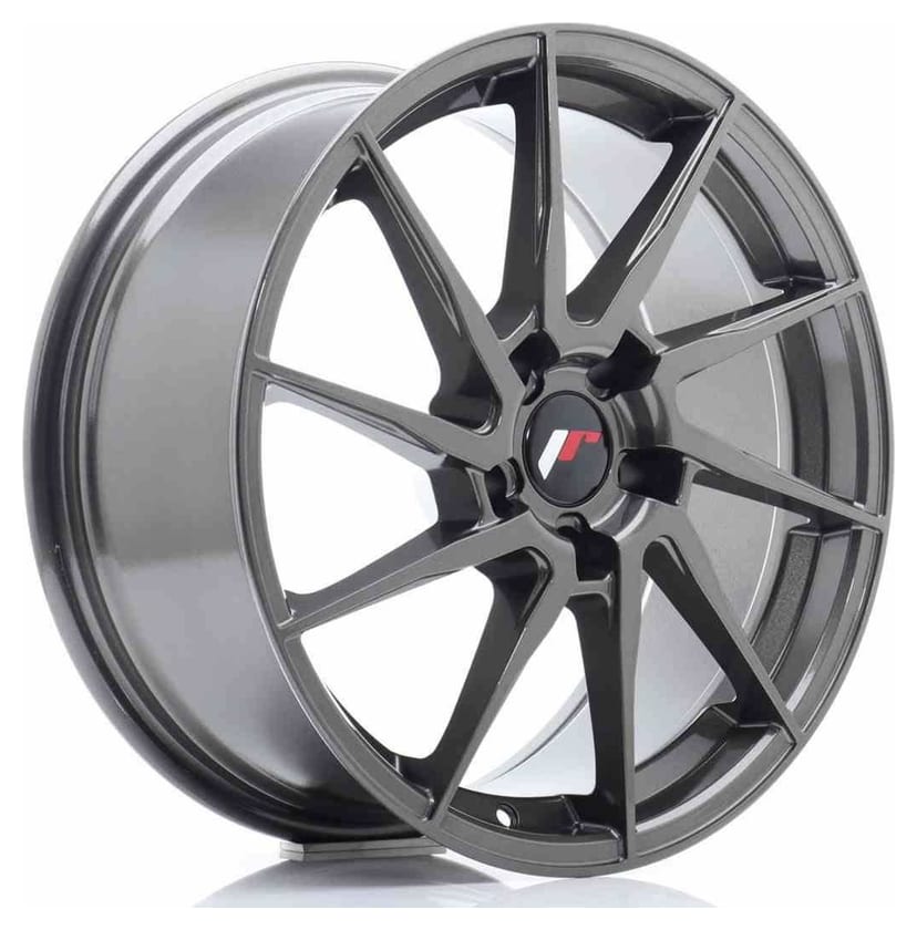 JR Wheels JR36 18x8 ET35 5x120 Hyper Gray