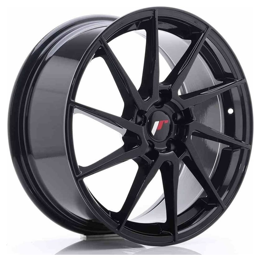 JR Wheels JR36 18x8 ET45 5x112 Gloss Black