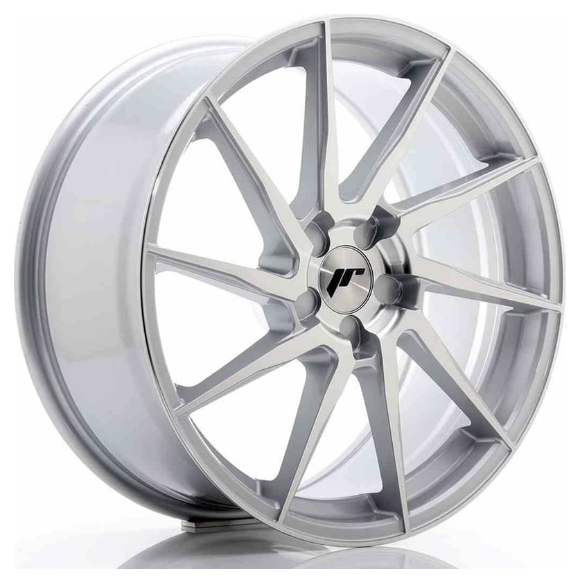 JR Wheels JR36 19x8,5 ET40-50 5H BLANK Silver Brushed Face
