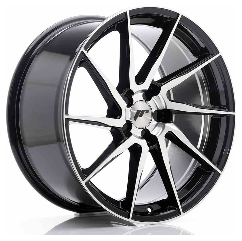 JR Wheels JR36 19x9,5 ET20-45 5H BLANK Gloss Black Machined Face
