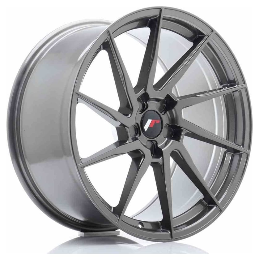 JR Wheels JR36 20x10 ET20-45 5H BLANK Hyper Gray