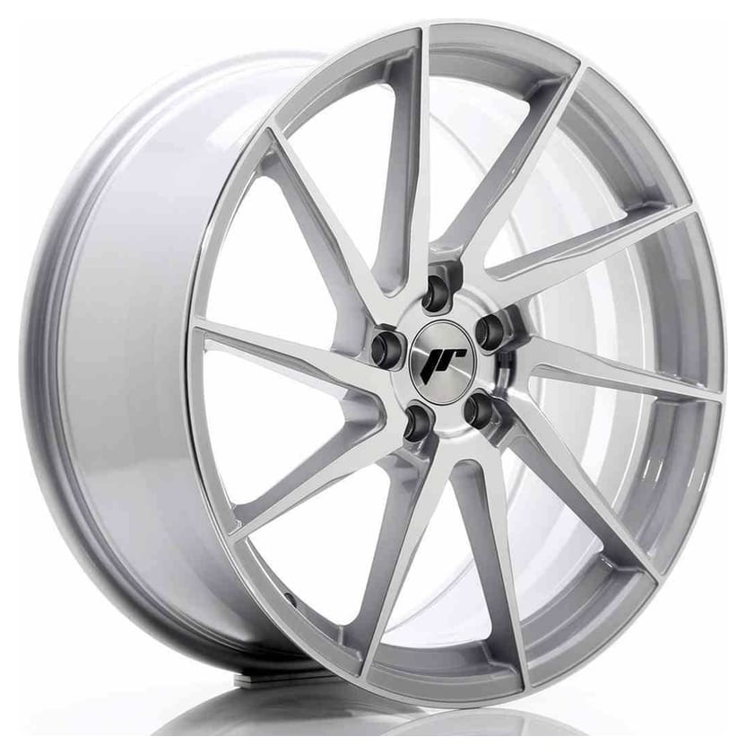 JR Wheels JR36 20x9 ET35 5x120 Silver Brushed Face