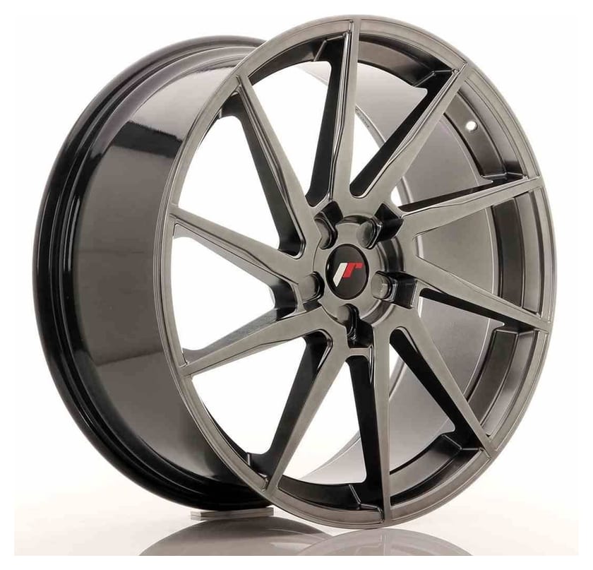 JR Wheels JR36 23x10 ET30-55 5H BLANK Hyper Black