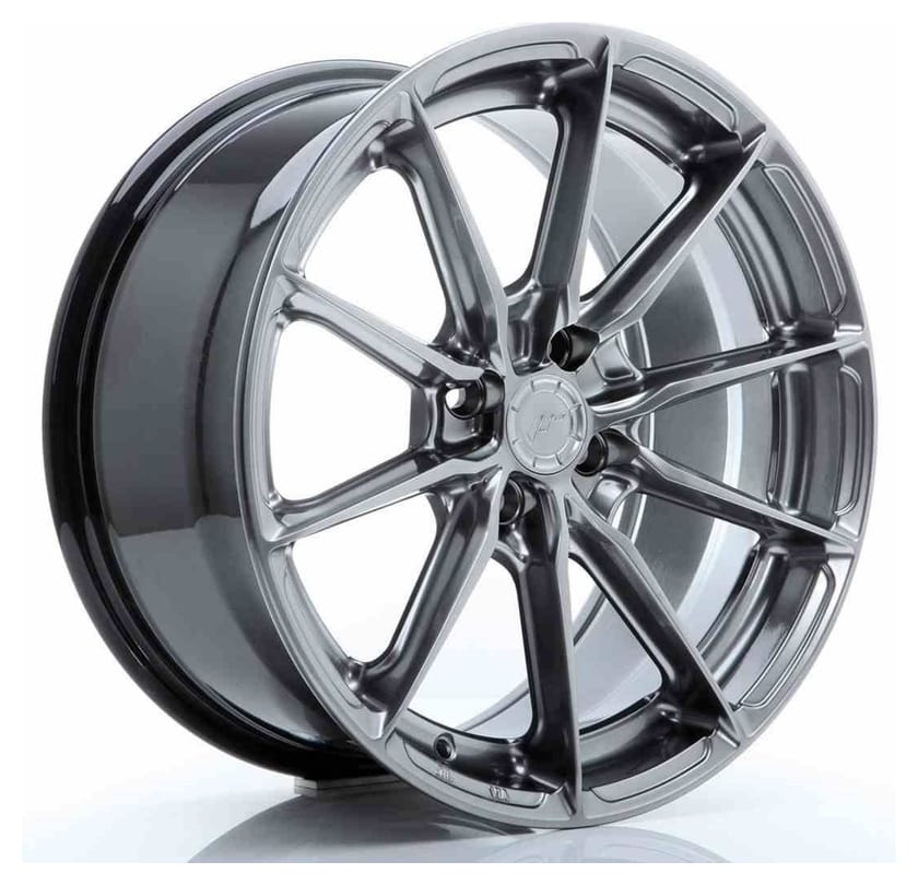 JR Wheels JR37 17x8 ET40 4x100 Hyper Black