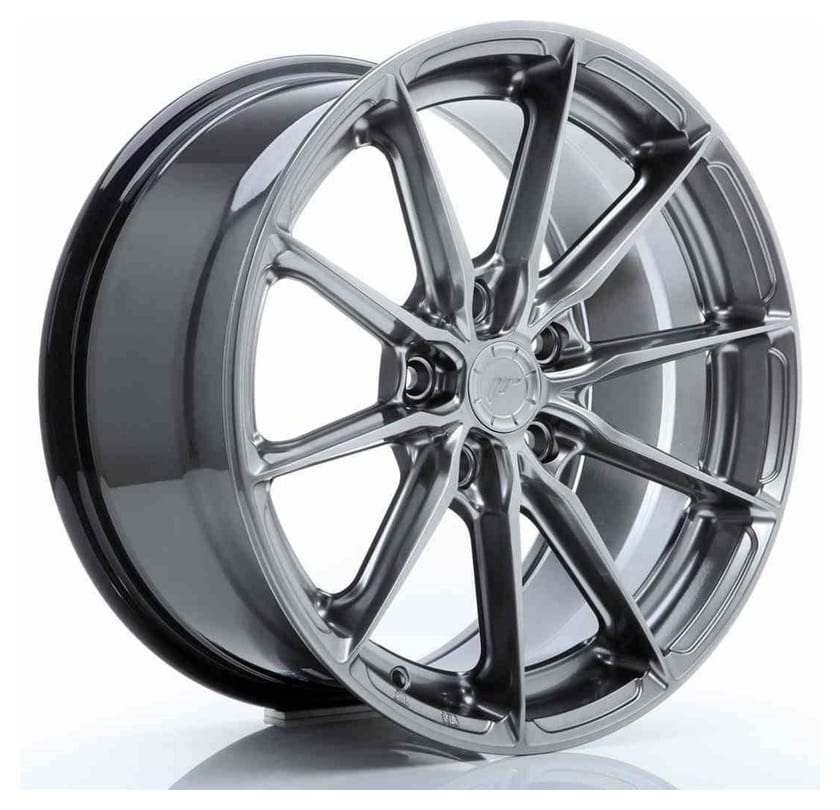 JR Wheels JR37 17x8 ET40 5x112 Hyper Black