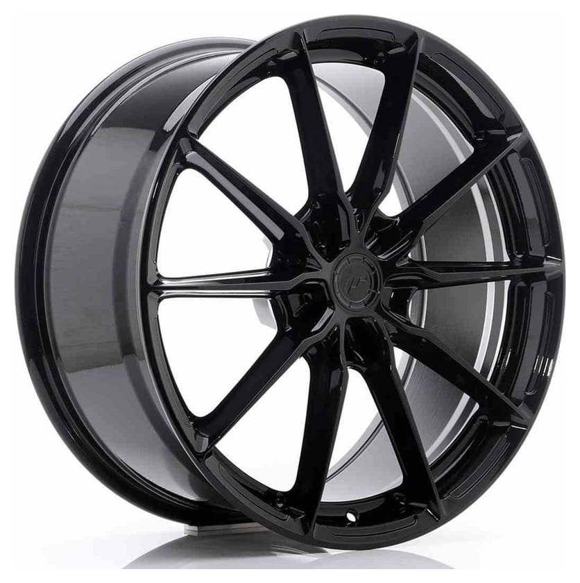 JR Wheels JR37 20x9 ET35-45 5H BLANK Glossy Black