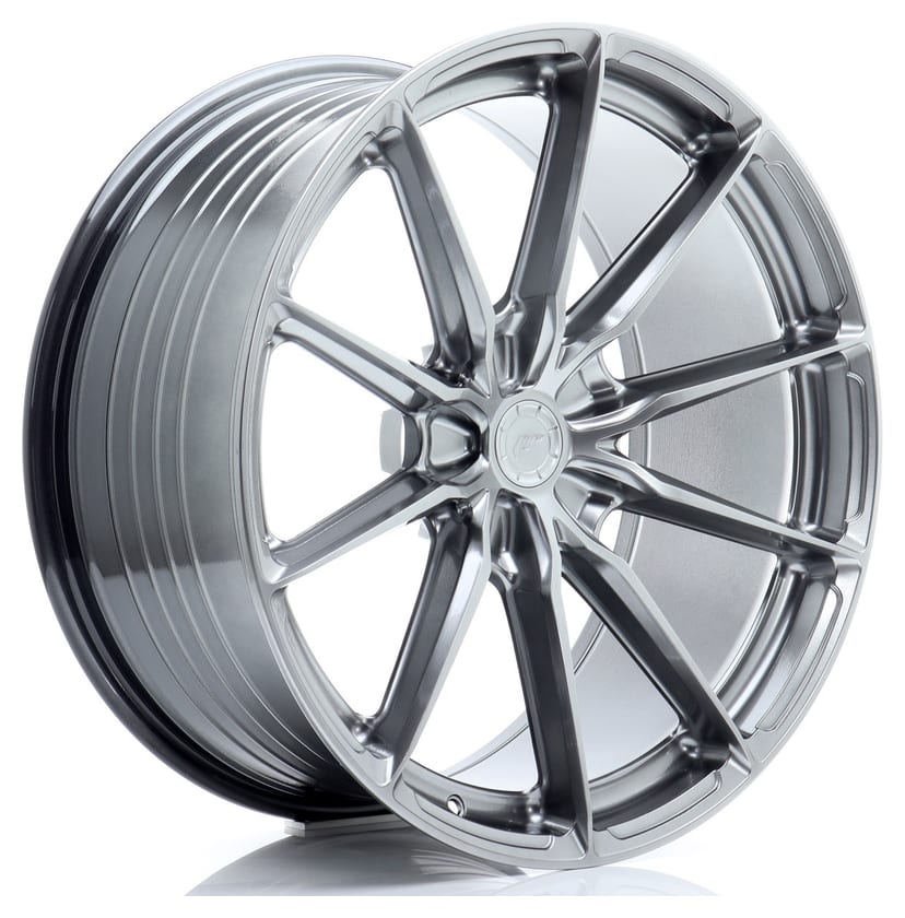 JR Wheels JR37 21x10 ET10-41 5H BLANK Hyper Black