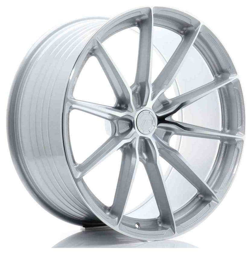 JR Wheels JR37 21x10 ET10-41 5H BLANK Silver Machined