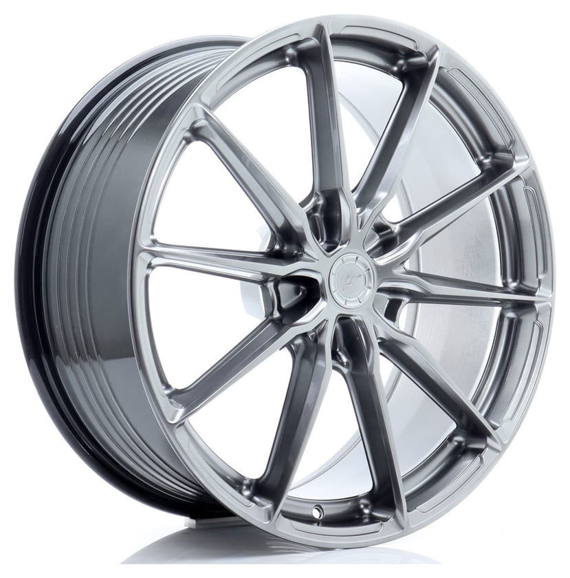 JR Wheels JR37 21x10 ET10-64 5H BLANK Hyper Black