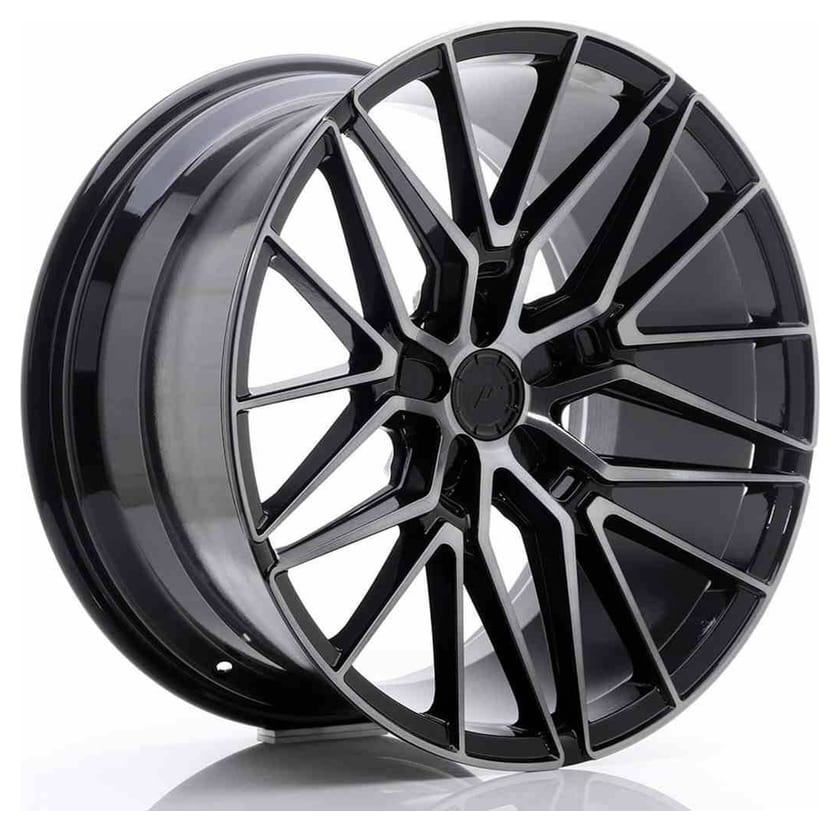 JR Wheels JR38 20x10,5 ET20-45 5H BLANK Black Brushed w/Tinted Face