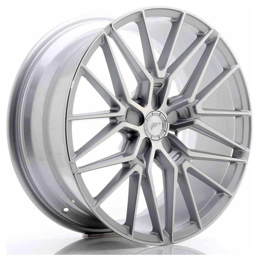 JR Wheels JR38 20x9 ET35 5x112 Silver Machined Face
