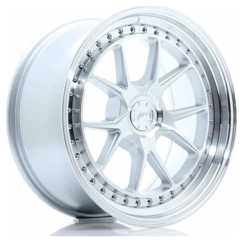 JR Wheels JR39 18x8,5 ET15-35 5H BLANK Silver Machined Face