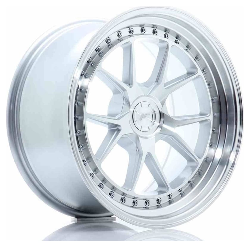 JR Wheels JR39 18x9,5 ET15-35 5H BLANK Silver Machined Face