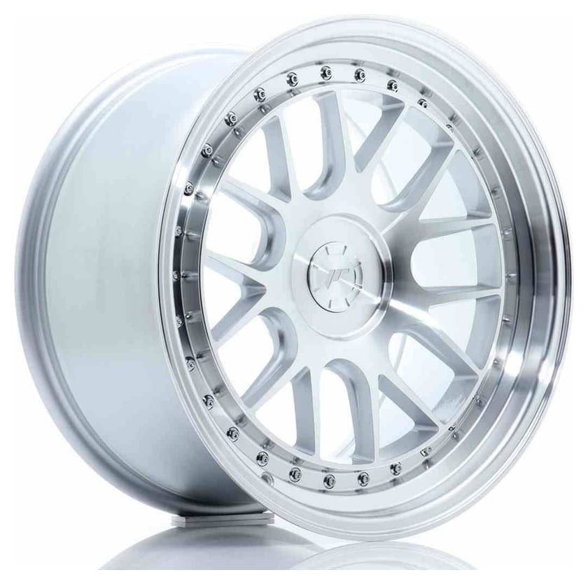 JR Wheels JR40 18x9,5 ET15-35 5H BLANK Silver Machined Face