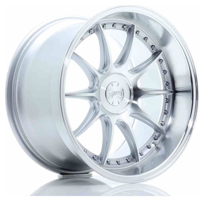 JR Wheels JR41 18x10,5 ET15-25 5H BLANK Silver Machined Face