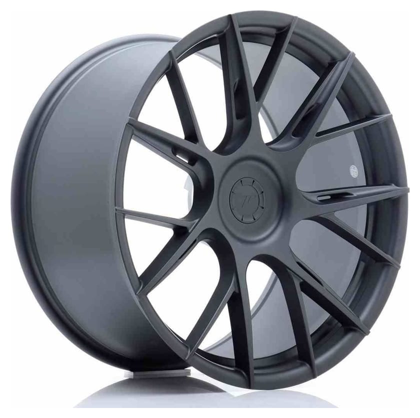 JR Wheels JR42 20x10 ET35-42 5H BLANK Matt Gun Metal