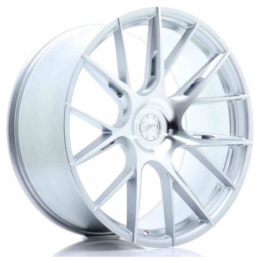 JR Wheels JR42 22x11 ET20-46 5H BLANK Silver Machined Face