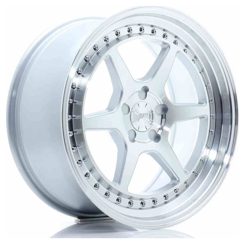 JR Wheels JR43 18x8,5 ET35 5H BLANK Silver w/Machined Face